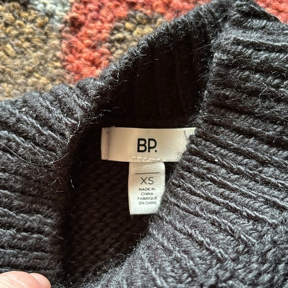 NWOT BP Nordstrom Black Sweater Sz XS - Picture 3 of 4
